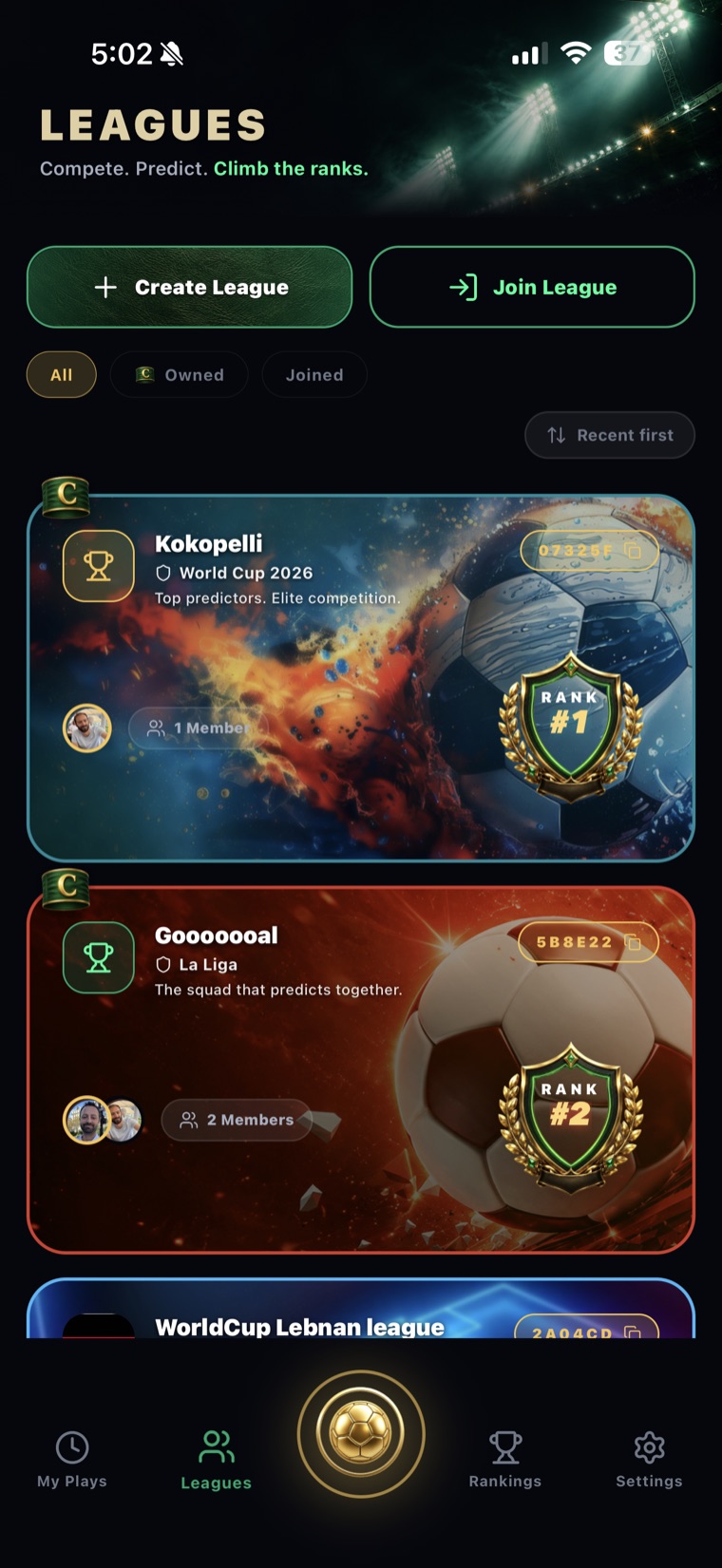 Leagues